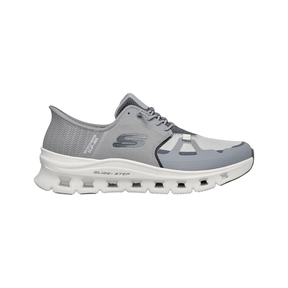 Skechers Men's Glide-Step Pro Hands Free Slip-in Sneaker Gray/Charcoal